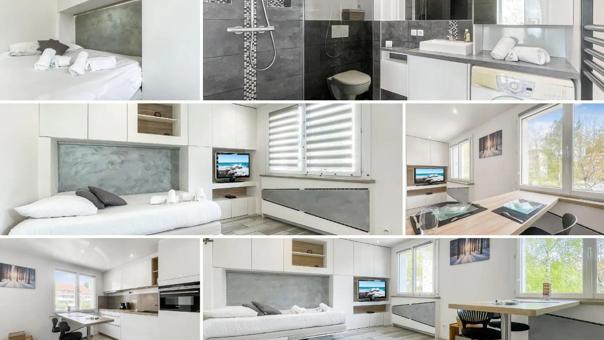 HOMEY TIDY - NEW / Proche Centre Annecy / Parking gratuit / Logement entièrement équipé